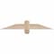 Ekena Millwork Eugene Smooth Timber Gable Bracket, Douglas Fir, 36"W x 6"H x 1 1/2"D x 3 1/2"F, 4/12 Pitch GBW036X06X0204EUG00SDF - alternate 1